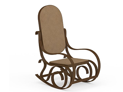 3d老人椅模型