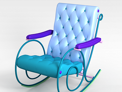 3d创意摇椅模型