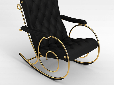 高级摇椅模型3d模型
