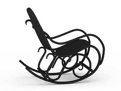 3d现代摇椅免费模型