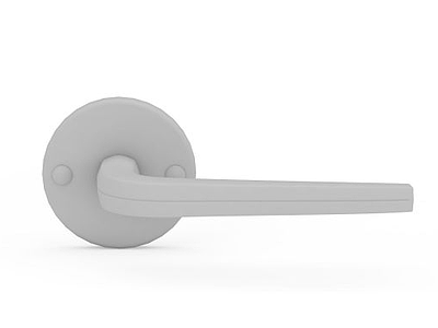 小巧门锁模型3d模型