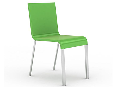 3d现代绿色椅子模型