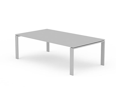 3d木质会议桌免费模型