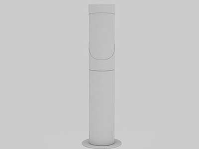 3d简约矮柱灯免费模型