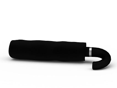黑色雨伞模型3d模型