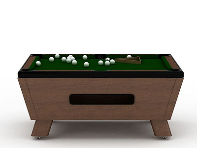 3d台球桌免费模型