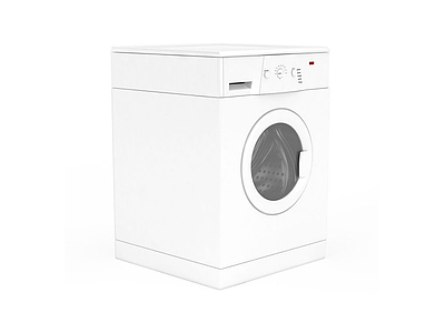 全自动洗衣机模型3d模型