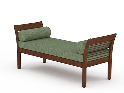 3d木制沙发模型