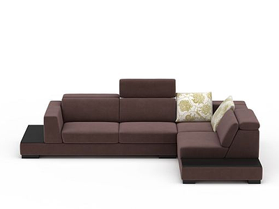 现代沙发套装模型3d模型