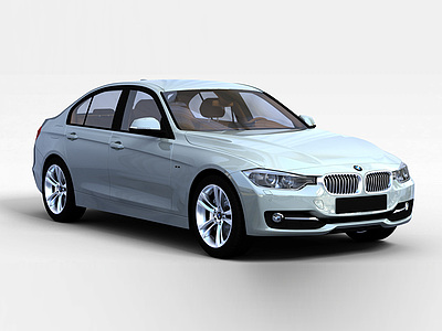 BMW3F30汽车模型3d模型