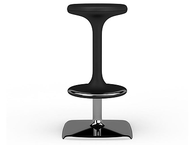 3d黑色升降椅免费模型