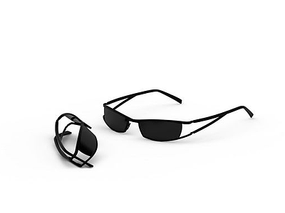 太阳眼镜模型3d模型