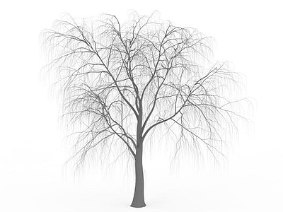 3d冬天<font class='myIsRed'>枯树</font>免费模型