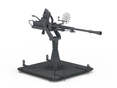 仿真玩具枪模型3d模型