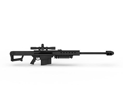 狙击步枪模型3d模型