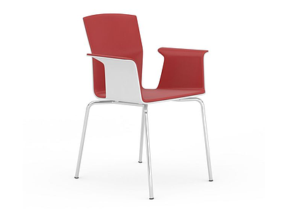 3d现代<font class='myIsRed'>红色椅子</font>模型