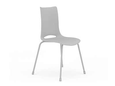 3d塑料椅子模型