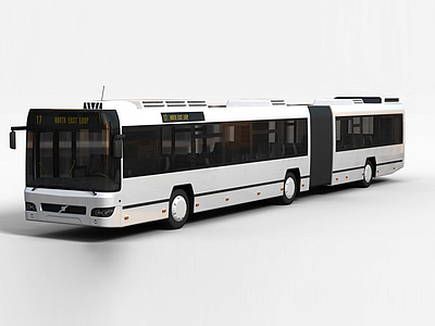 公交车模型3d模型