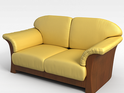 3d欧式沙发模型