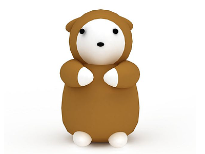 小羊玩具模型3d模型