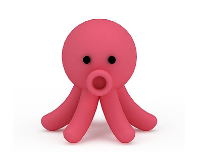 3d玩具章鱼免费模型