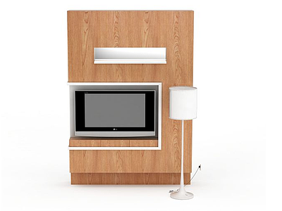 电视柜组合模型3d模型