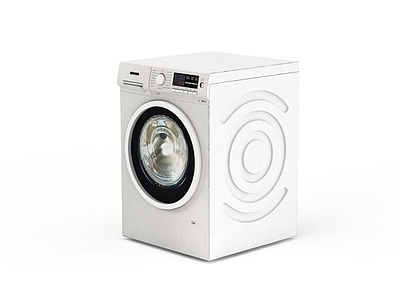 3d滚筒洗衣机模型