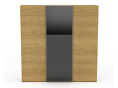 3d木质柜子免费模型