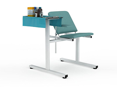 医院医用凳子模型3d模型