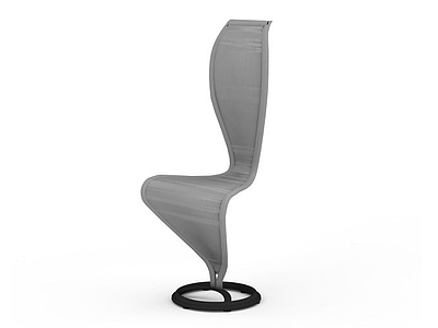 时尚吧台椅子模型3d模型