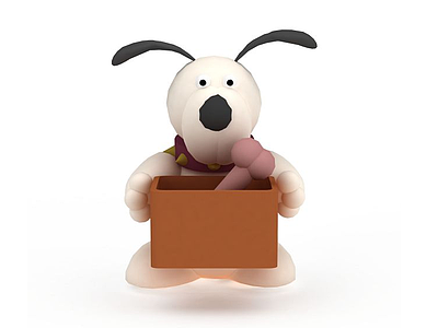 狗狗玩具模型3d模型