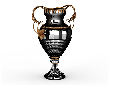 复古花瓶摆设品模型3d模型