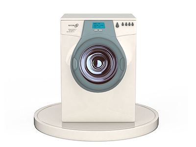 多功能滚筒洗衣机模型3d模型