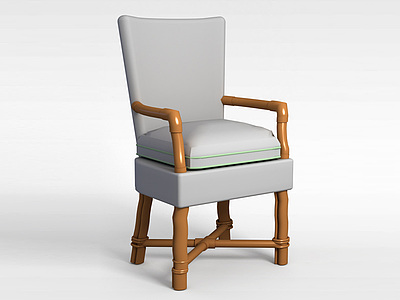 休闲单人椅模型3d模型