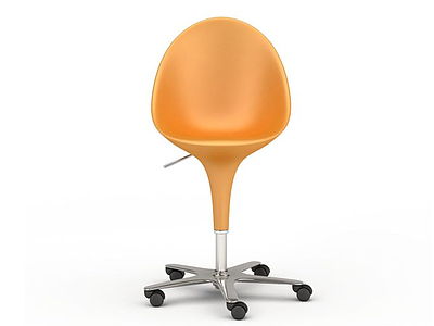 黄色升降椅模型3d模型