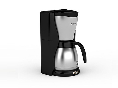 3d全自动飞利浦咖啡机免费模型