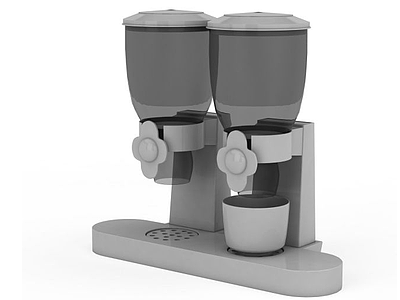 3d家用咖啡机免费模型