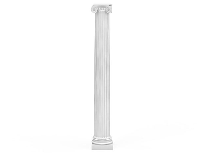 欧式建筑柱子模型3d模型