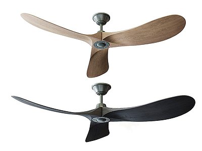美式吊扇电风扇模型3d模型