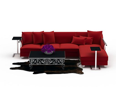 3d现代简易沙发免费模型