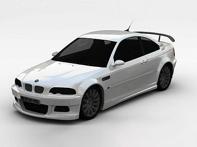 BMWM3III汽车模型3d模型