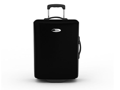 商务行李箱模型3d模型