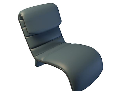 3d简约躺椅模型