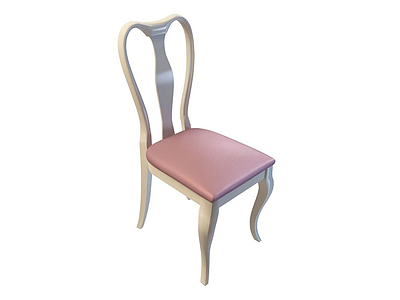 欧式餐椅模型3d模型