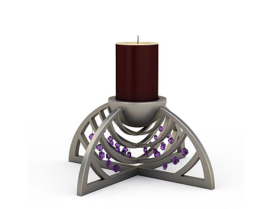 创意蜡烛台模型3d模型