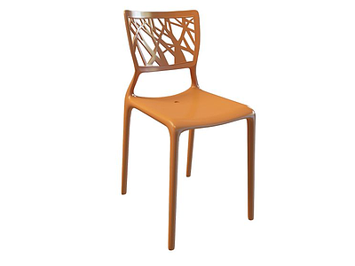 单人椅子模型3d模型