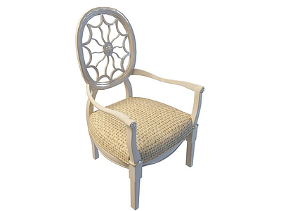 3d欧式椅子免费模型