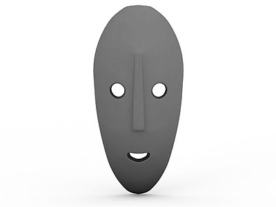 3d吸塑面具免费模型