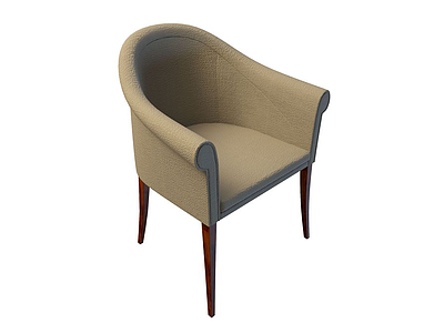 欧式椅模型3d模型