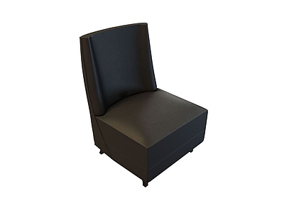 3d皮质沙发椅免费模型